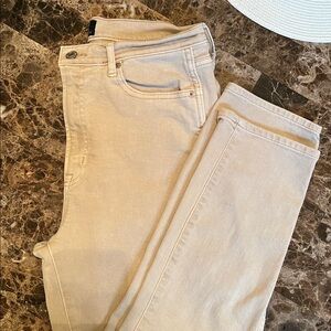 Lauren RL Denim Jeans- Color-SAND.